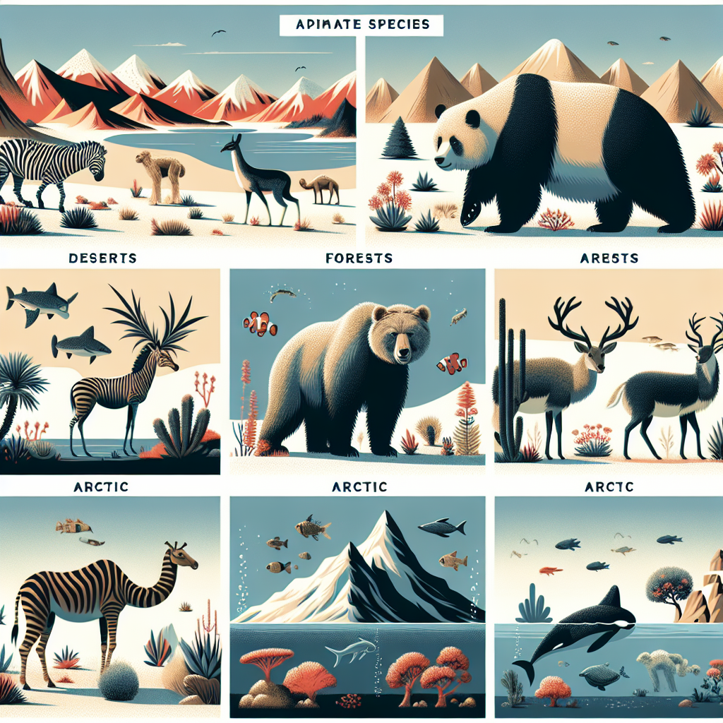 How 88nn Species are Adapted to Their Habitats