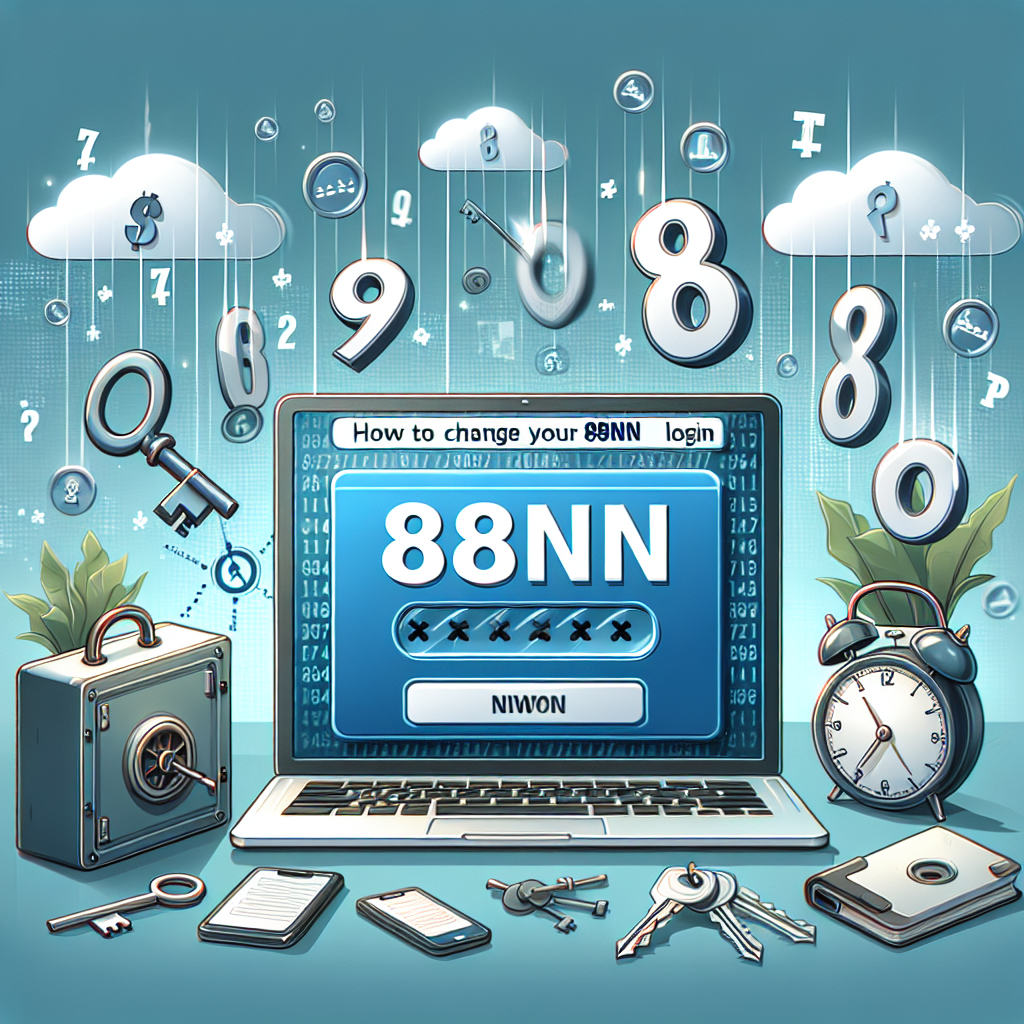 How to Change Your 88NN Login Password